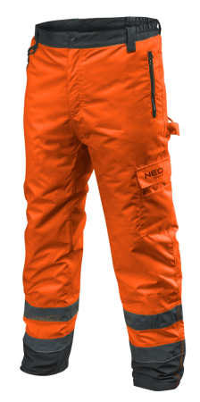 Αντανακλαστικό παντελόνι, απομονωμένο, ,Oxford, πορτοκαλί