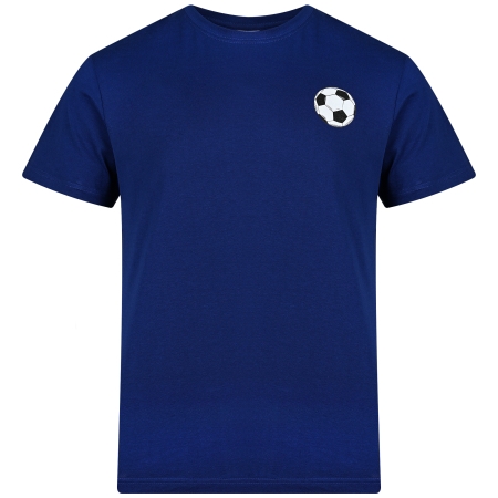 Ανδρικό T-shirt, Royal Blue, Ποδόσφαιρο,