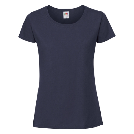 Γυναικείο μπλουζάκι RINGSPUN PREMIUM T LADY-FIT κυκλάμινο