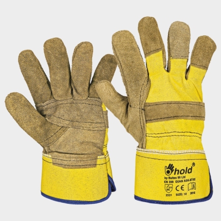 Δερμάτινα και υφασμάτινα γάντια GUAN,70183001