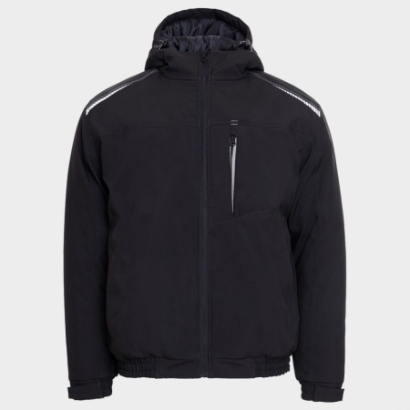 Μπουφάν εργασίας REVOLT SOFTSHELL WINTER BLACK