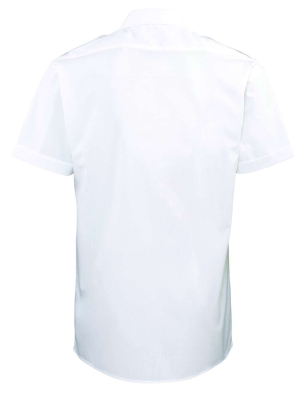 Ανδρικό κοντομάνικο προστατευτικό πουκάμισο PR212, με επωμίδες