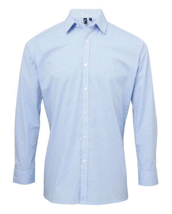 Ανδρικό καρό πουκάμισο (ερυθρόλευκο) PR2201