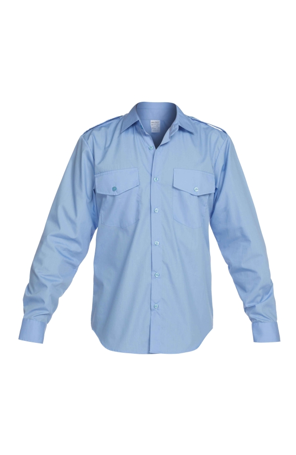 Μακρυμάνικο πουκάμισο SENTRY | Γαλάζιο