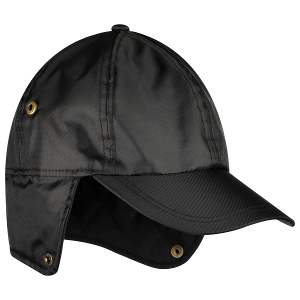 Καπιτονέ σοβιετικό καπέλο ZELY | Мαύρο