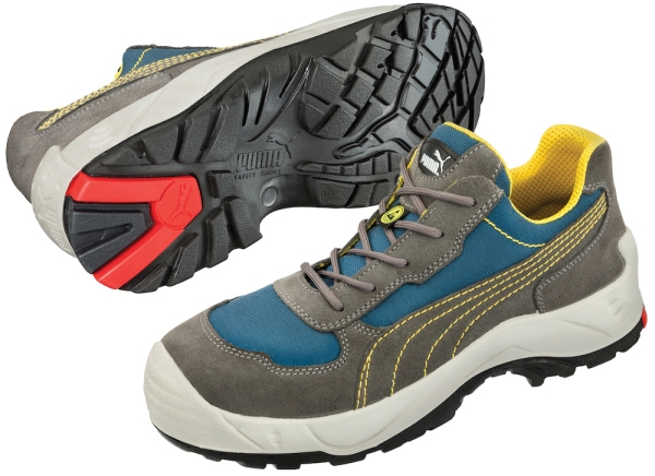 Παπούτσια εργασίας ασφαλείας S3 VANGUARD Low S3 | Γκρι | Μπλε