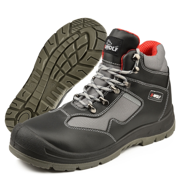 Προστατευτικά παπούτσια εργασίας  S3 VORTEX Hi S3 | Μαύρο