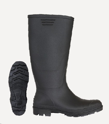 Ψηλές μπότες 38 εκ. RAIN | Μαύρο