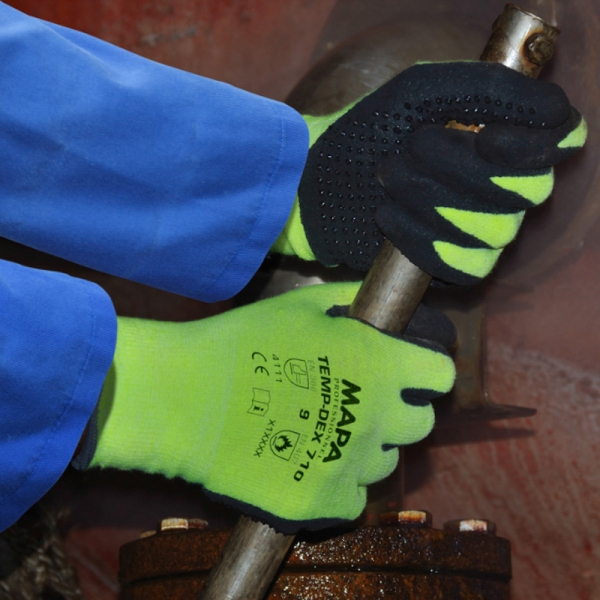 Γάντια θερμικής προστασίας TEMPDEX 710 | Κίτρινο