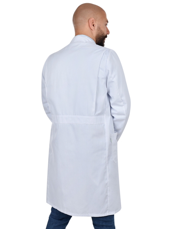 Ανδρικό παλτό εργασίας ENZO | Λευκό