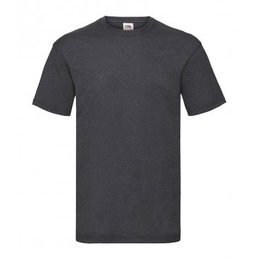 Unisex μπλουζάκι VALUEWEIGHT ρετρό μελανζ σκούρο γκρι