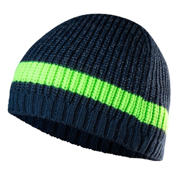 Χειμερινό καπέλο PREMIUM, με ανακλαστικά στοιχεία, 50% μαλλί, 50% ακρυλικό 81-624 NEO