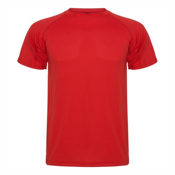 Ανδρικό αθλητικό μπλουζάκι MONTECARLO κόκκινο