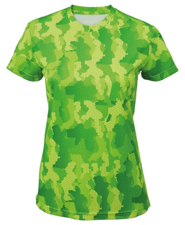 Γυναικείο μπλουζάκι PERFORMANCE πράσινο
