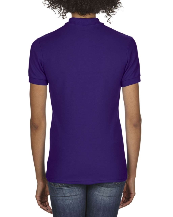 Γυναικείο μπλουζάκι πόλο μωβ, GIL75800