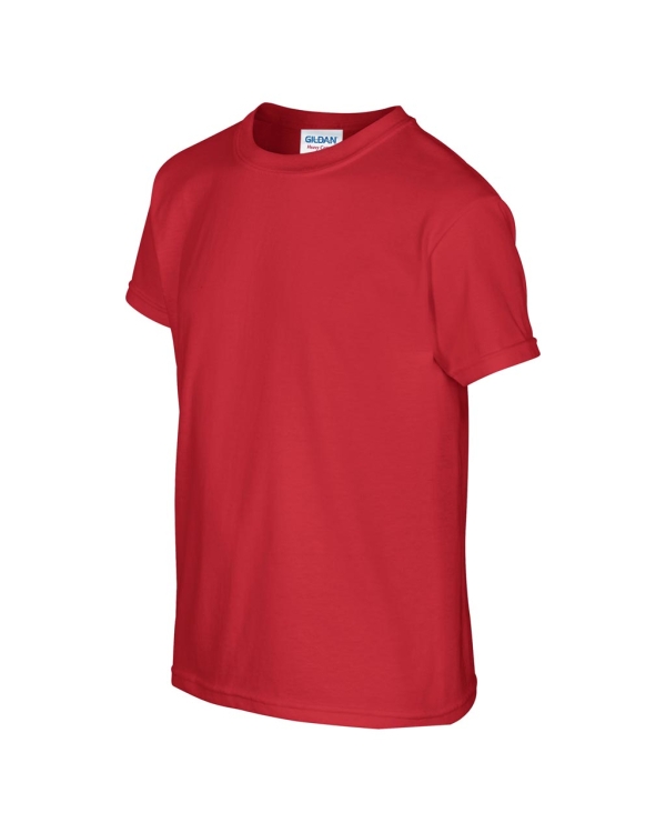 Παιδικό μπλουζάκι, κόκκινο, 180g βαμβακερό, GIB5000