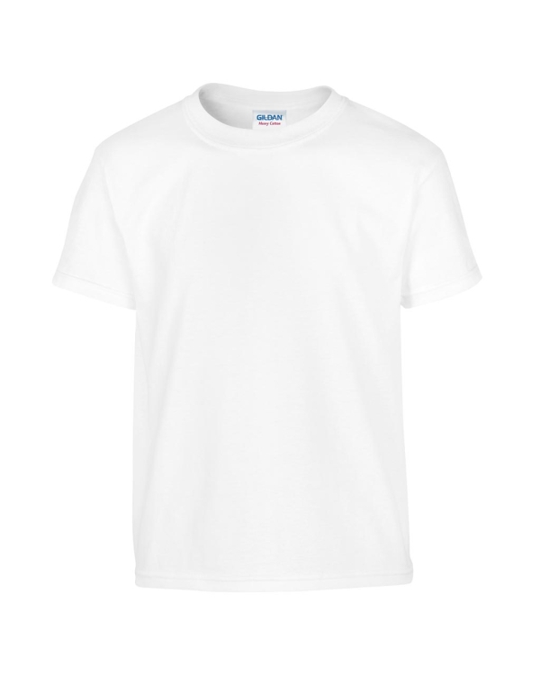 Παιδικό μπλουζάκι, λευκό, 180g βαμβάκι, GIB5000