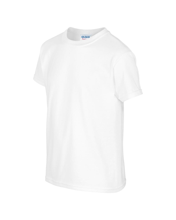 Tricou pentru copii, alb, bumbac 180g, GIB5000