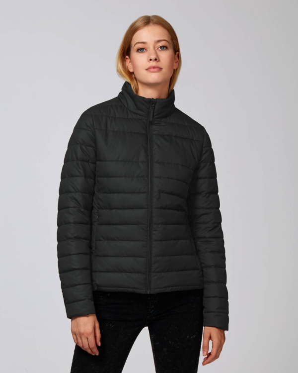Jachetă de tranziție pentru femei, neagră, mărime XL, ID1907