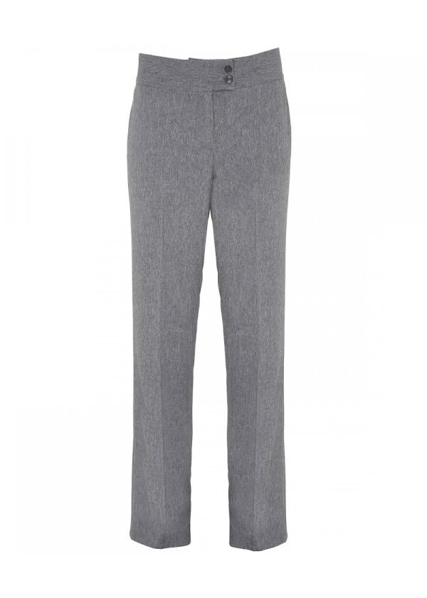 Γυναικείο ίσιο παντελόνι IRIS, Grey Melange, PR536