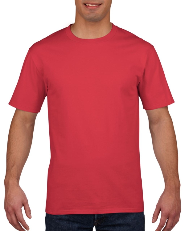 T-shirt 100% βαμβακερό, κόκκινο, GI4100*re
