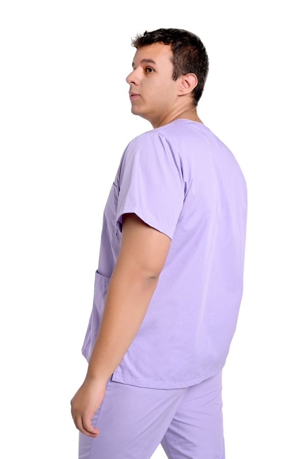 Kомплект туника и панталон светло лилаво, UNISEX , произведена в България