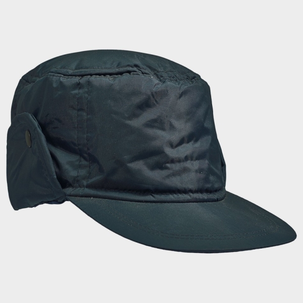 NORTH BLACK καπιτονέ αδιάβροχο καπέλο αυτιού, μαύρο, 30701003