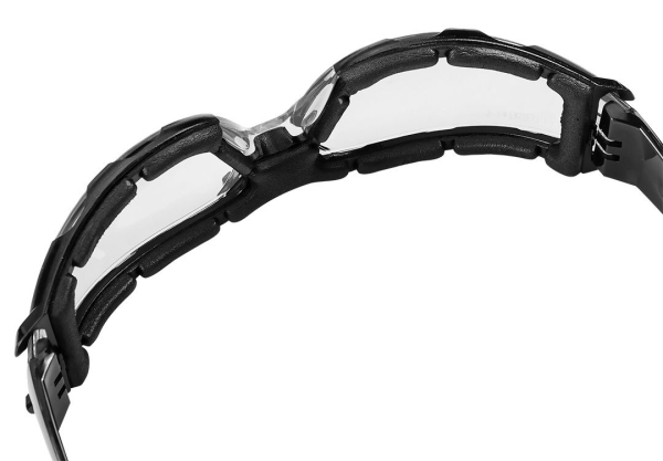 Γυαλιά ασφαλείας με ένθετο αφρού, λευκοί φακοί NEO, 97-520