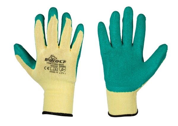 Γάντια εργασίας GRIP | Κίτρινο | Πράσινο
