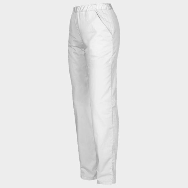 Дамски медицински панталон BARISA WHITE, 90209004