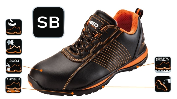 Кожени работни обувки SB, 82-100