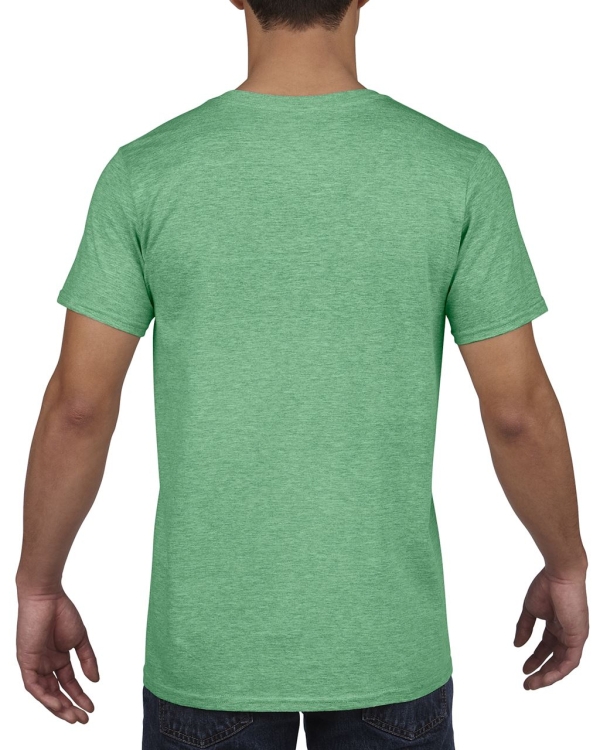 Ανδρικό T-shirt με λαιμόκοψη V,GI64V00*hig