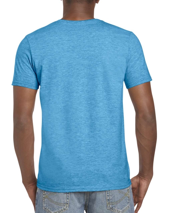 Unisex μπλουζάκι, μελανζέ ζαφείρι 100% βαμβάκι, GI64000*hsh