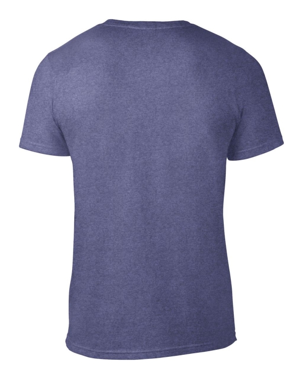 Ανδρικό μπλουζάκι, μπλε ερείκη, 100% βαμβάκι, AN980*hbl