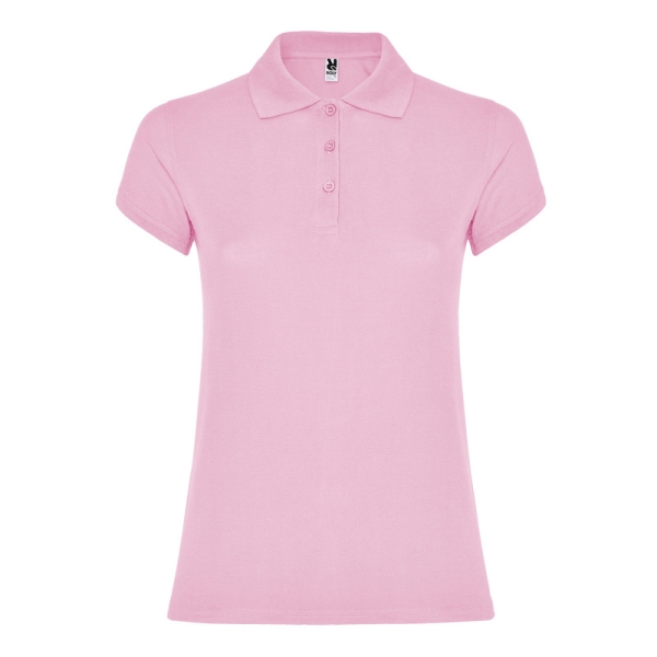 Γυναικείο T-shirt POLO STAR, απαλό ροζ