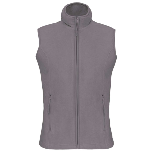 Vesta fleece dama MELODIE gri