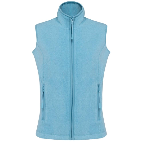 Vesta fleece dama MELODIE gri