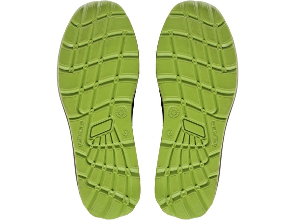 Παπούτσια CXS ISLAND RAB S1, μαύρα και πράσινα