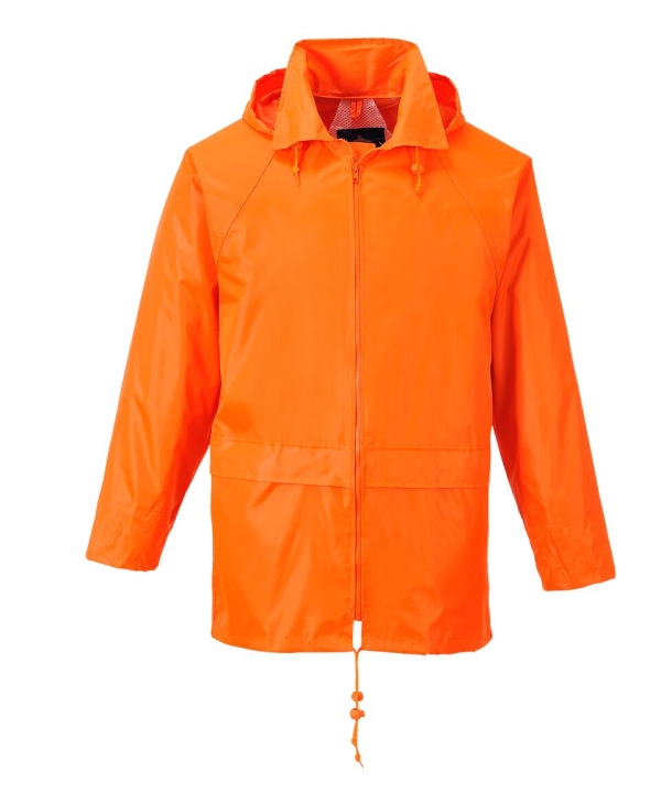 Jachetă de ploaie clasică (portocaliu)