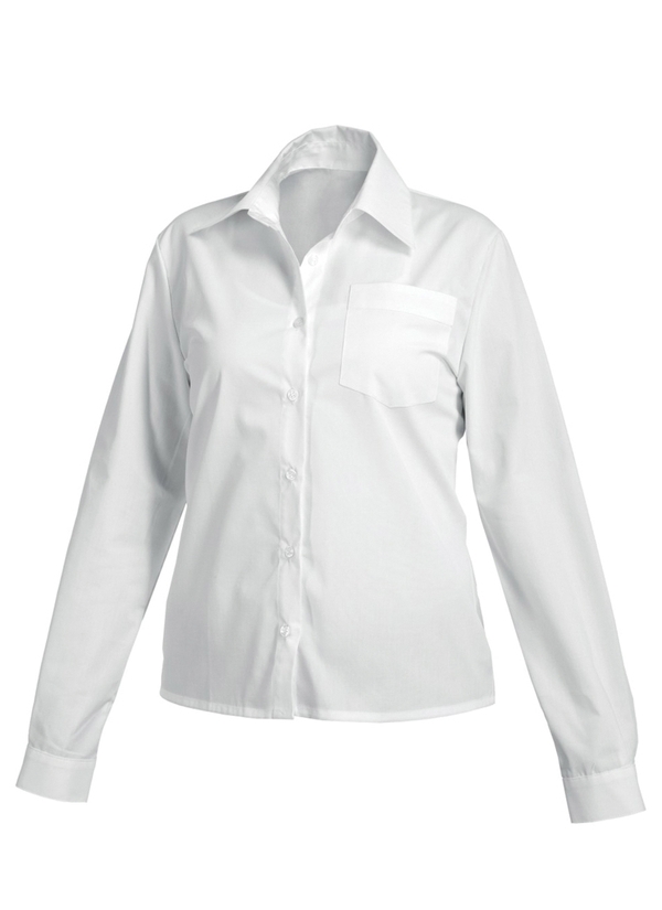 Γυναικείο μακρυμάνικο πουκάμισο ALINEA | Λευκό