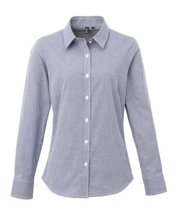 Καρό πουκάμισο (σκούρο μπλε-λευκό) PR3204