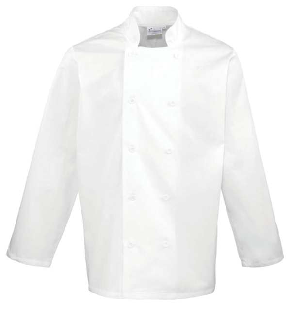 Μακρυμάνικο μπουφάν Chef (Λευκό) PR6571