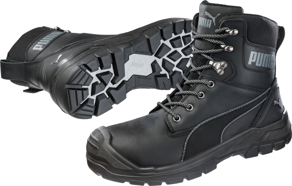 Προστατευτικά παπούτσια εργασίας S3 WR HRO SRC CONQUEST HI S3 | Μαύρο
