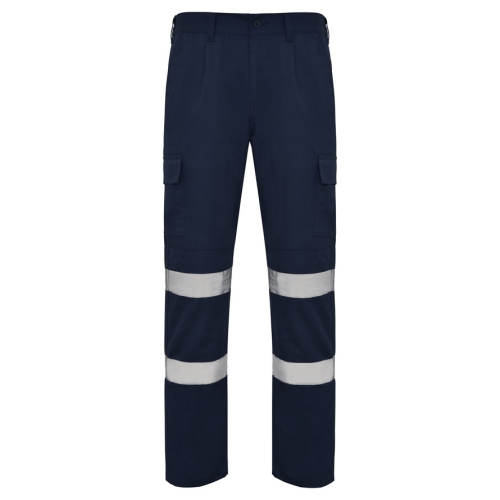 Pantaloni de lucru cu vizibilitate mare. HI-VIZ, albastru închis, ID1513