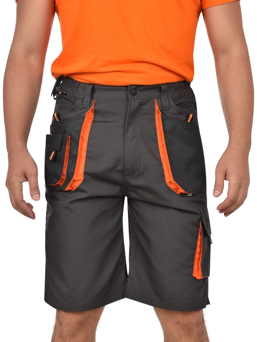 Κοντό παντελόνι εργασίας ATLAS Shorts | Σκούρο γκρι