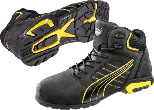 Παπούτσια εργασίας ασφαλείας S3 SRC AMSTERDAM Mid S3 | μαύρος