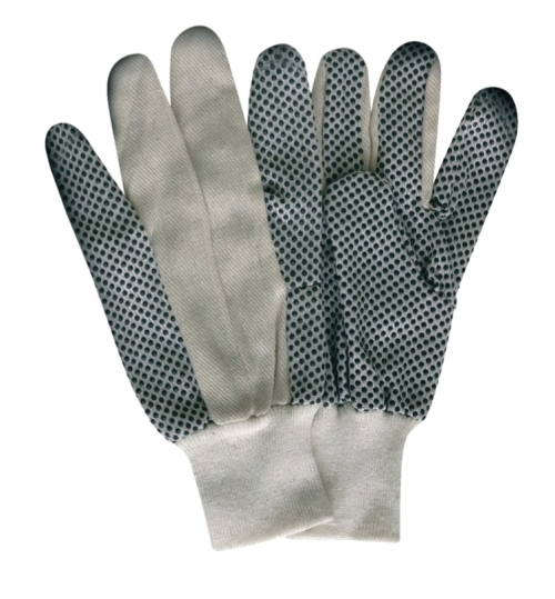 Βαμβακερά γάντια με βούλες PVC