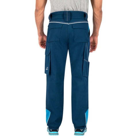 Pantaloni RAPTOR bicolor / Albastru închis