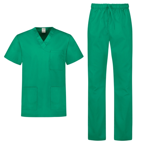 Комплект туника и панталон COLOMBO | Смарагдово зелен