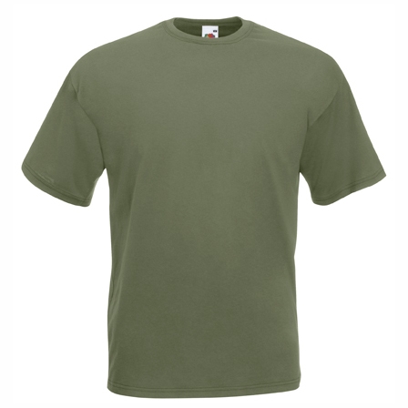 Unisex μπλουζάκι VALUEWEIGHT ελιά
